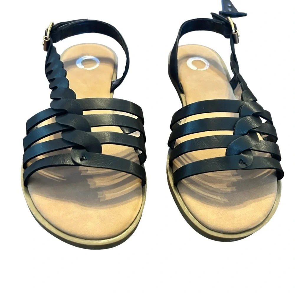 Journee Collection Solay Sandal Size 7 - Picture 2 of 11